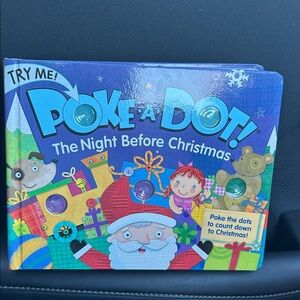 Melissa & Doug Poke-a-Dot: The Night Before Christmas Board Book Interactive